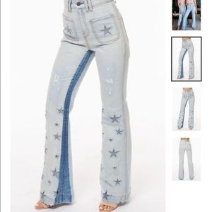 Revice Star Heaven Flare Jeans NWT Size 28